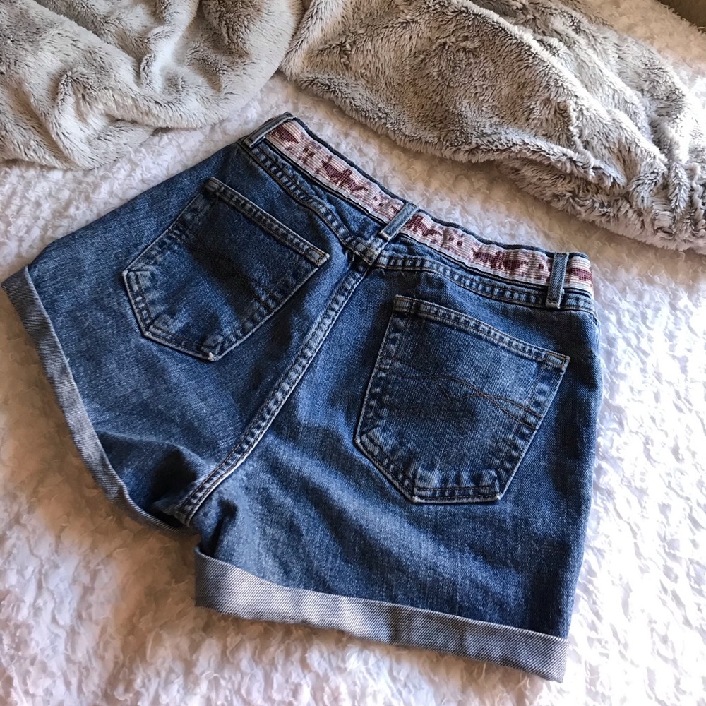 High Waisted Jean Shorts